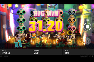 Esqueleto Explosivo Mobile Slot Big Win