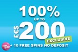 Get Your Higher 100% Bonus + 10 Free Spins Today