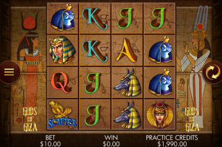 Gods of Giza Mobile Slot Reels