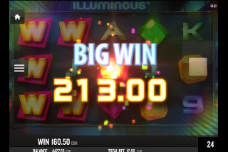 Illuminous Mobile Slot Big Win