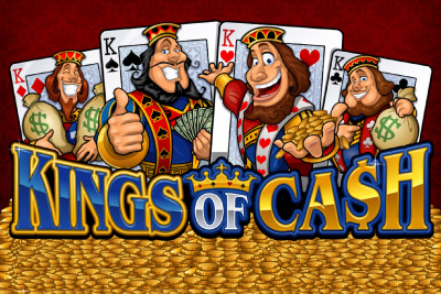 Kings of Cash Mobile Slot Logo