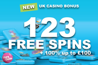 Get Your New Vera&John UK Casino Bonus