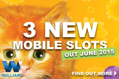 New Williams Mobile Slots Coming in June 2015