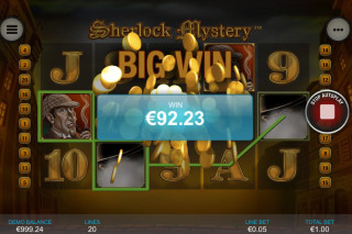 Sherlock Mystery Mobile Slot Big Win