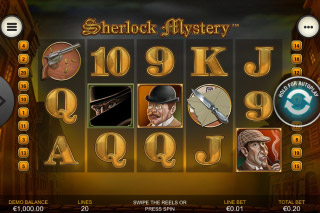 Sherlock Mystery Mobile Slot Reels