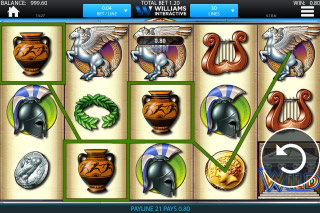 Zeus Mobile Slot Reels