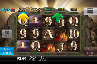 Age Of Spartans Mobile Slot Reels