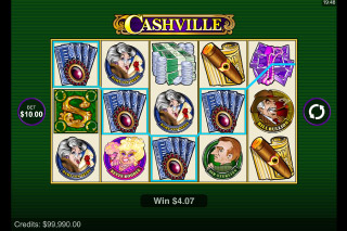 Cashville Mobile Slot Reels