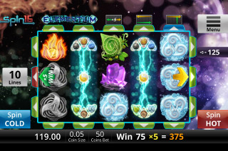 Elementium Mobile Slot Wilds