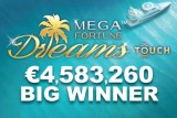 NetEnt Mega Fortune Dreams Slot Wins Big On iPad