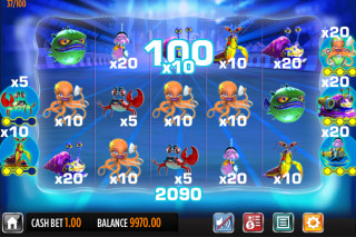 Reef Run Mobile Slot Bonus