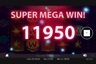 Sparks Mobile Slot Super Mega Win