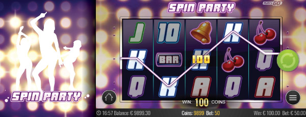 New Spin Party Mobile Slot Screenshot