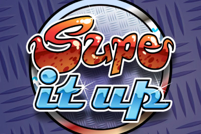 Supe it Up Mobile Slot Logo