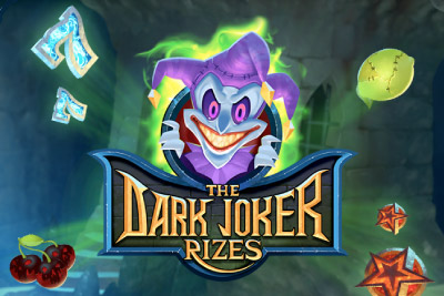The Dark Joker Rizes Mobile Slot Logo