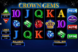 Crown Gems Mobile Slot Reels