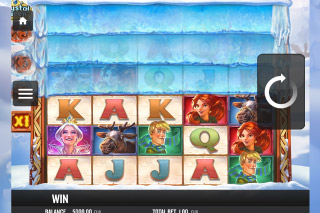 Crystal Queen Mobile Slot Reels