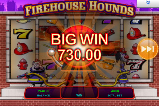 Firehouse Hounds Mobile Slot Big Win