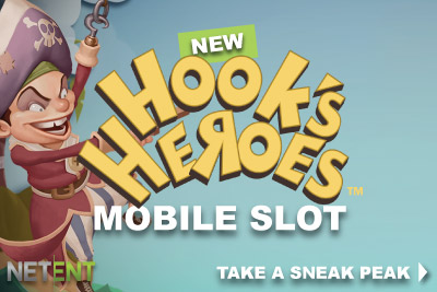 New NetEnt Hook's Heroes Mobile Slot Coming Soon