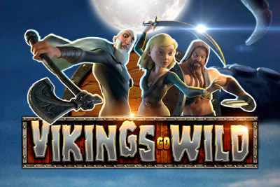 Vikings Go Wild Mobile Slot Logo