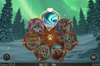 Wild North Mobile Slot Bonus Wheel