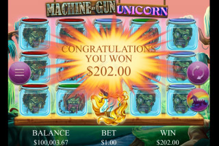 Machine Gun Unicorn Mobile Slot Big Win