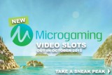 New Microgaming Slots Coming in October 2015