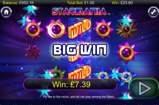 Starmania Mobile Slot Big Win