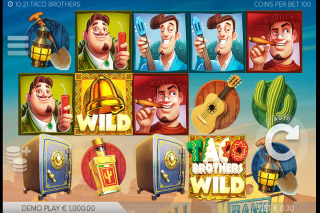 Taco Brothers Mobile Slot Reels