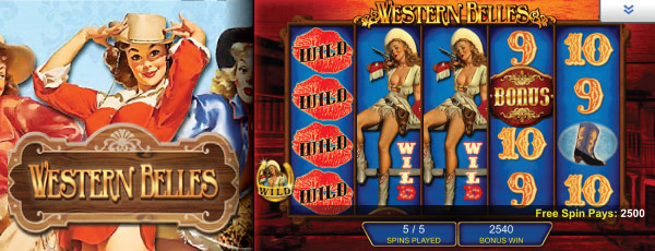 Western Belles Mobile Slot