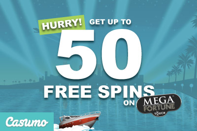 Hurry Get Up To 50 Mega Fortune Free Spins This Week