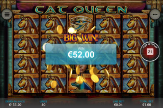 Cat Queen Mobile Slot Big Win