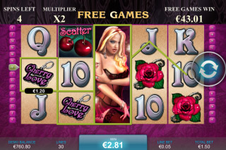 Cherry Love Mobile Slot Free Spins