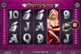 Cherry Love Mobile Slot Reels