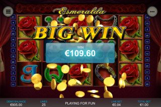 Esmeralda Mobile Slot Big Win