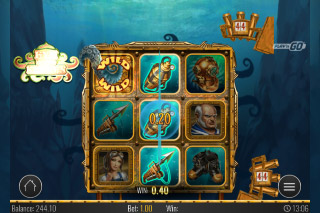 Eye of the Kraken Mobile Slot Reels