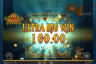 Eye of the Kraken Mobile Slot Ultra Big Win