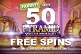 Hurry Get Your 50 Free Spins Bonus On New NetEnt Slot