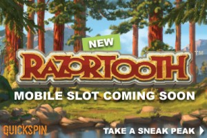 New Quickspin Razortooth Mobile Slot Coming Soon