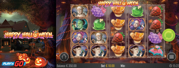 Play n Go Happy Halloween Mobile Slot Preview