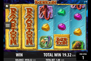 Razortooth Mobile Slot Wild Reels