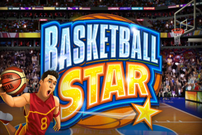 Basketball Star Mobile Slot Logo