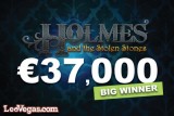 Holmes And The Stolen Stones Jackpot Slot Big Win