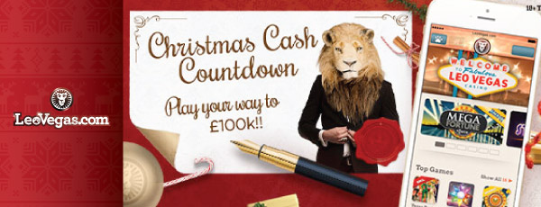 Join In The Christmas Cash Countdown at LeoVegas