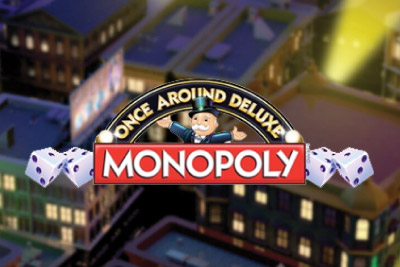 Monopoly Once Around Deluxe Mobile Slot Logo