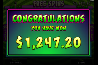 So Many Monsters Mobile Slot Free Spins Win