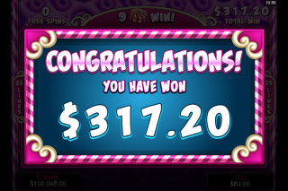 So Much Candy Mobile Slot Free Spins Win