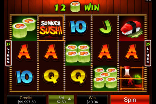 So Much Sushi Mobile Slot Reels