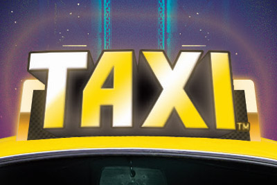 Taxi Mobile Slot Logo