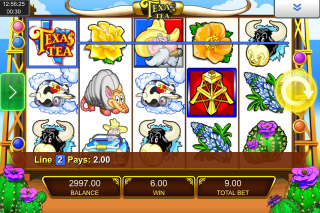 Texas Tea Mobile Slot Reels